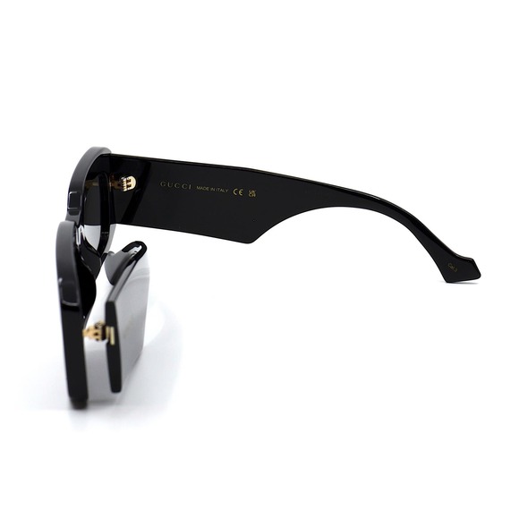 Gucci GG1426S 001 Black Grey Men's Sunglasses - Picture 7 of 10